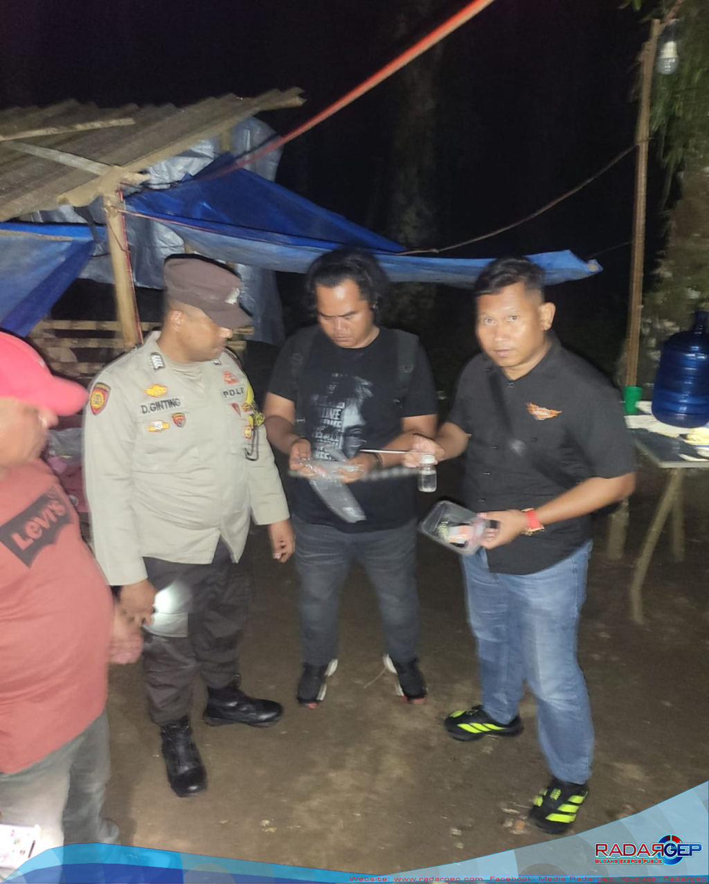 Polsek Kuala Gerebek Sarang Narkoba di Desa Parit Bindu, Wujudkan Komitmen Berantas Narkotika